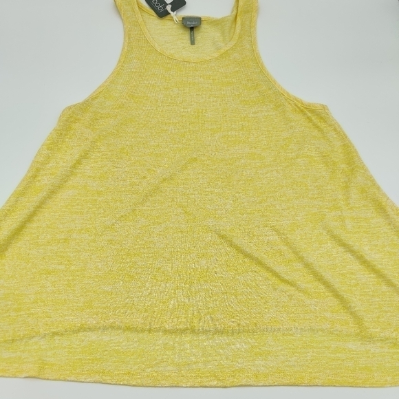 Bobi heather yellow tank NWT M - Picture 4 of 6